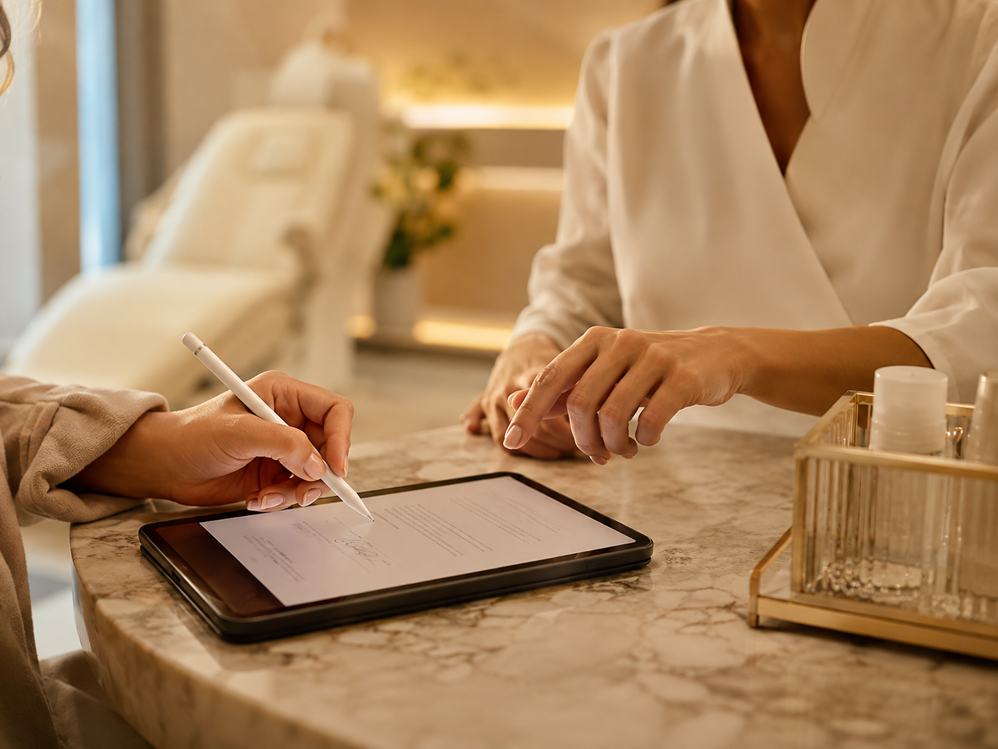 Consentement et traçabilité du parcours client sur Skin Partners